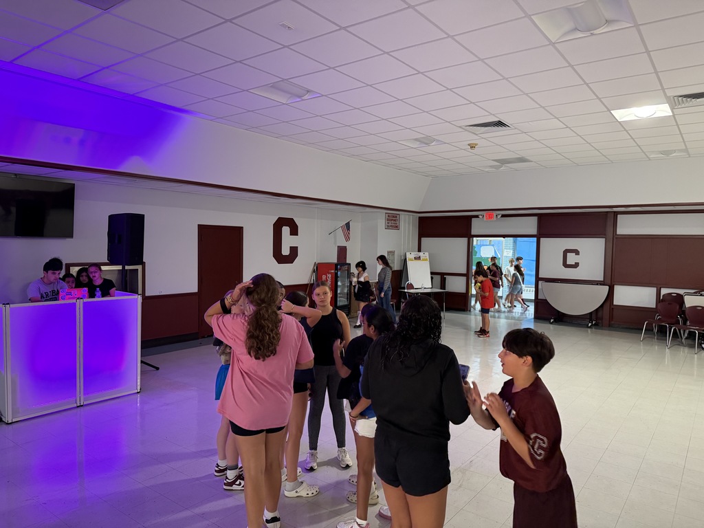 Dancing students