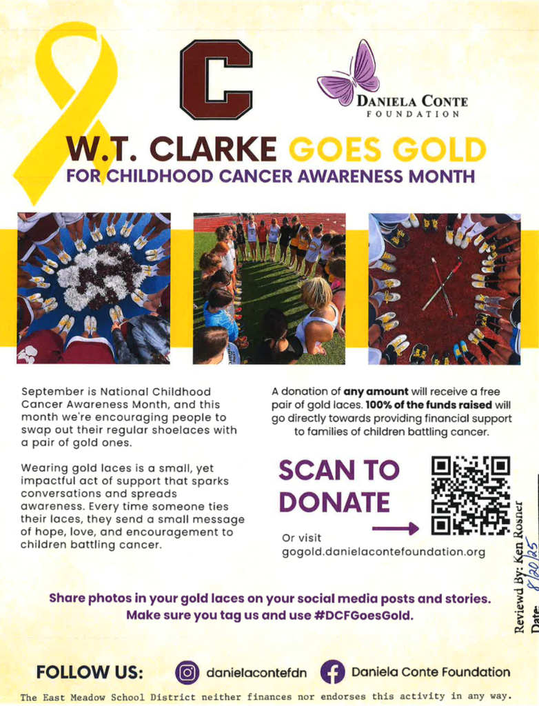 Donation Information for Childhood Cancer Awareness