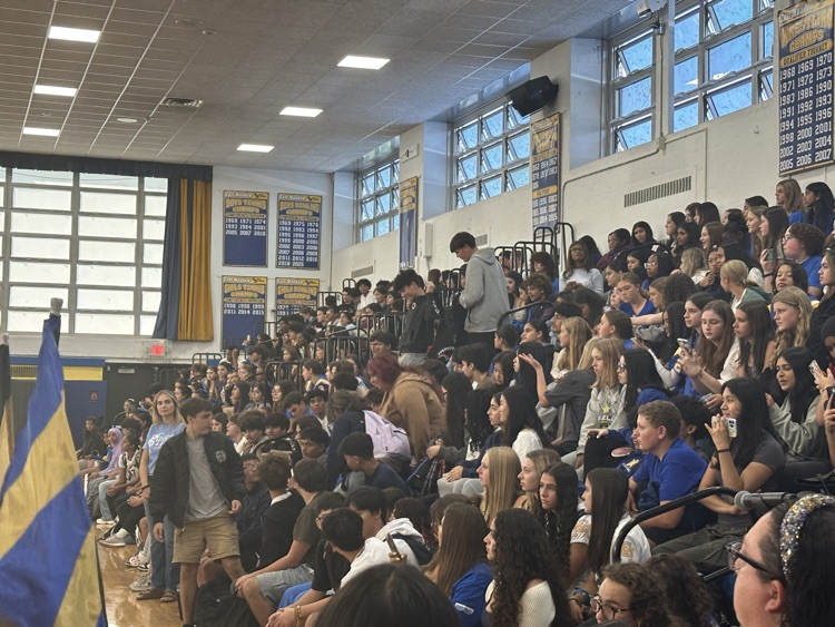 East Meadow Marching Band and Pep Rally