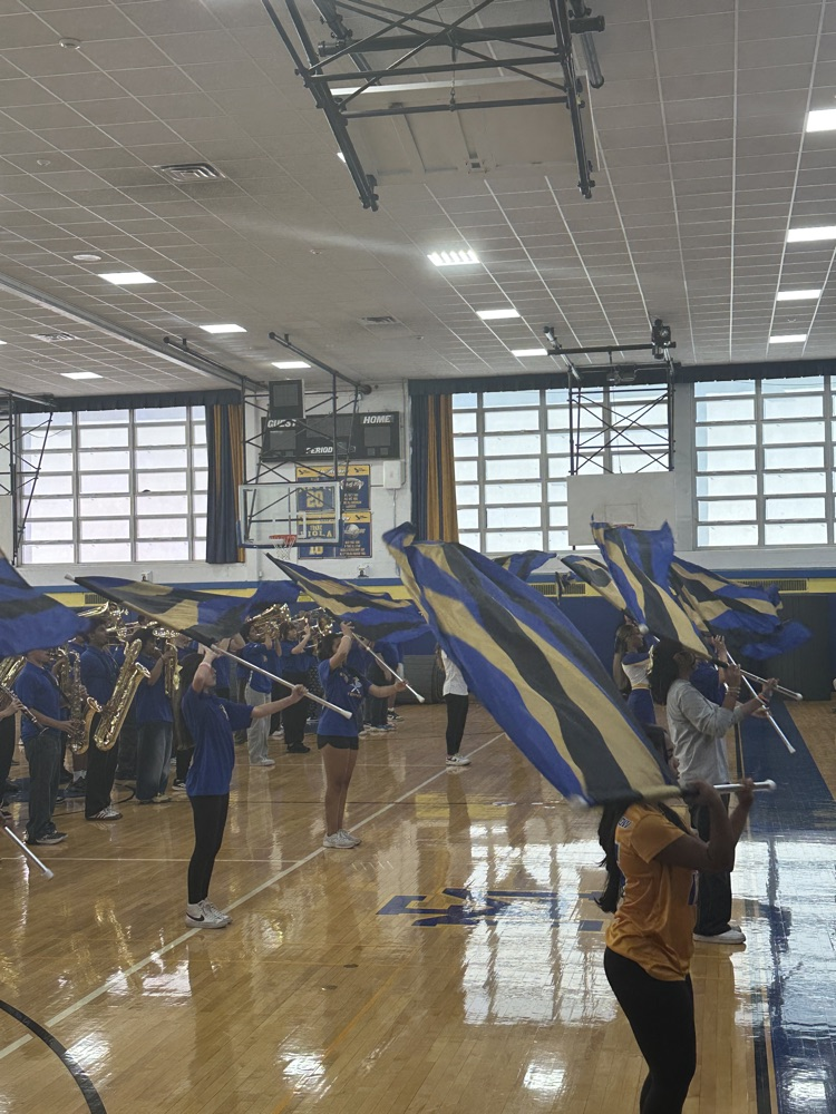East Meadow Marching Band and Pep Rally