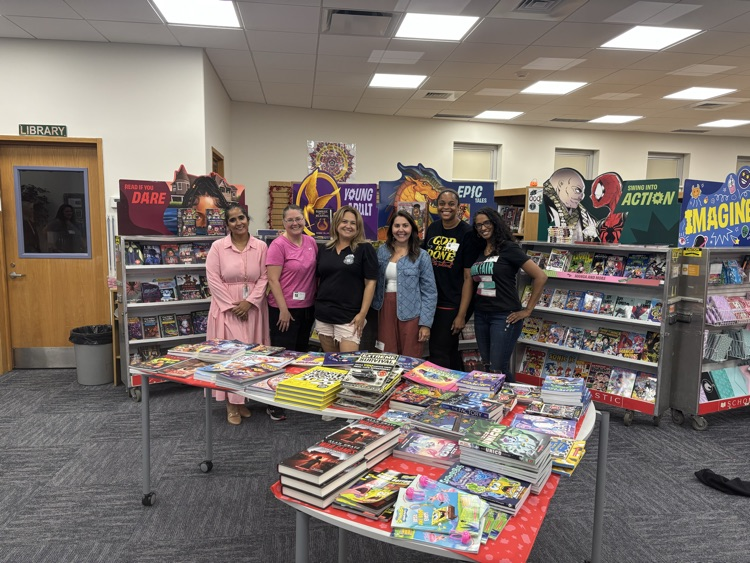 Scholastic Book Fair sponsored by PTA - During ELA classes 10/8-10/10