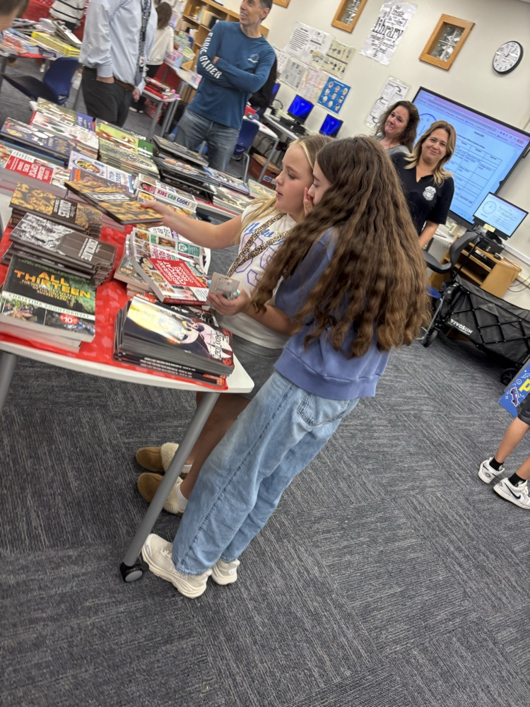 Scholastic Book Fair sponsored by PTA - During ELA classes 10/8-10/10