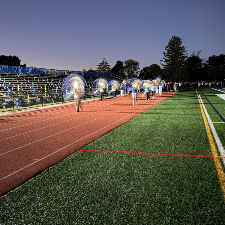 jets marching band evening rehearsal