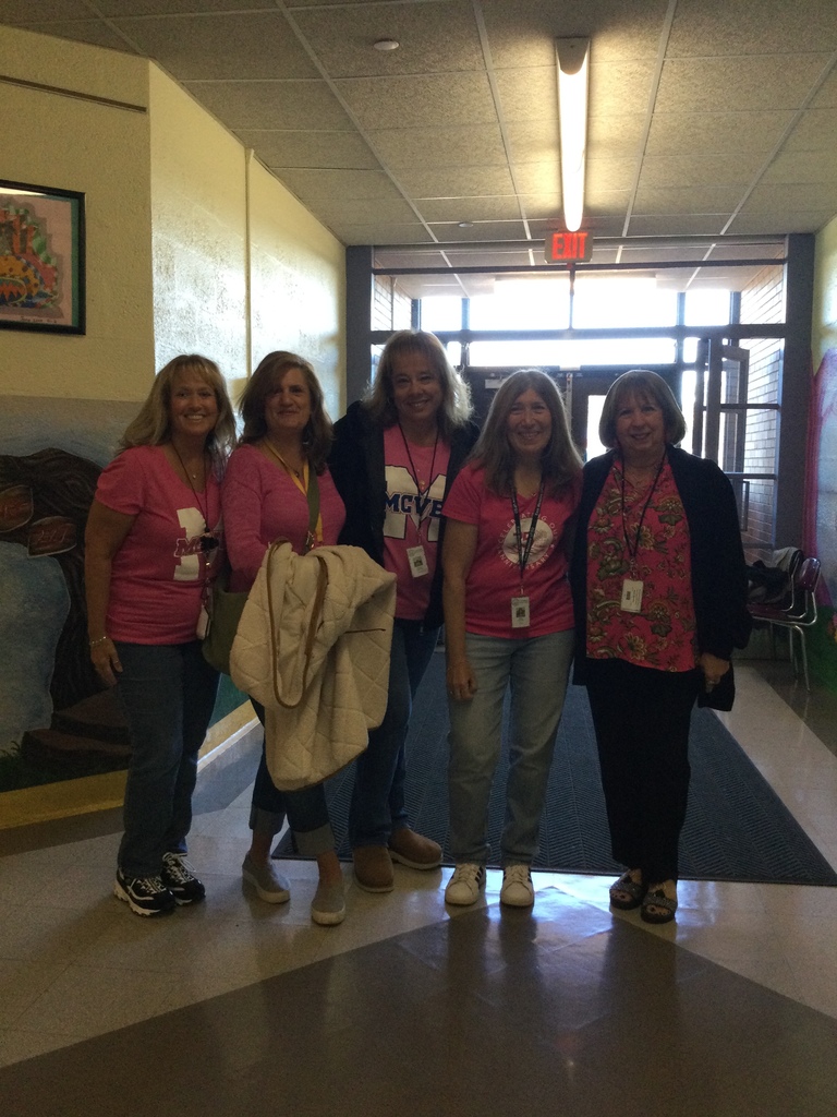 Faculty and students alike joined the “Pink-Out” spirit day, wearing pink to honor survivors, remember loved ones, and raise awareness for the fight against breast cancer.
