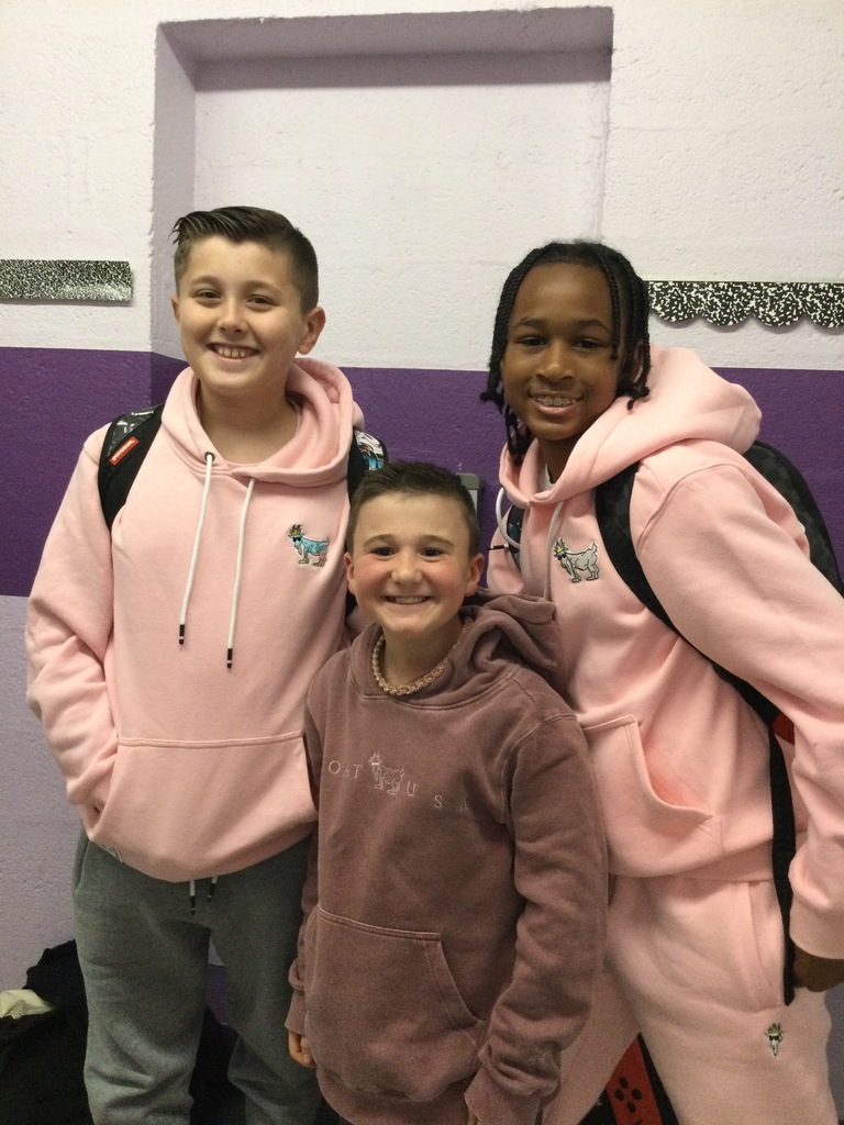 Faculty and students alike joined the “Pink-Out” spirit day, wearing pink to honor survivors, remember loved ones, and raise awareness for the fight against breast cancer.