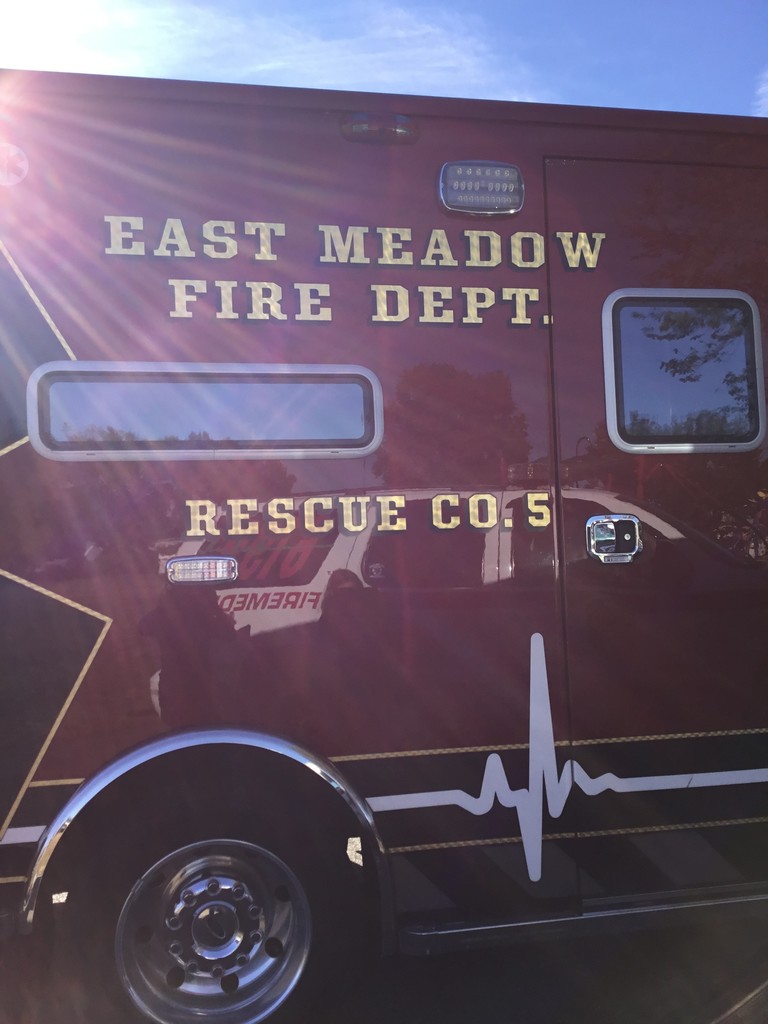 McVey students learning about fire prevention.