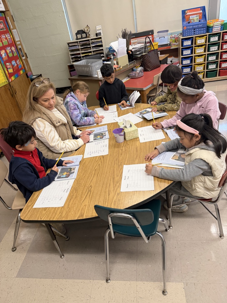 teacher and students