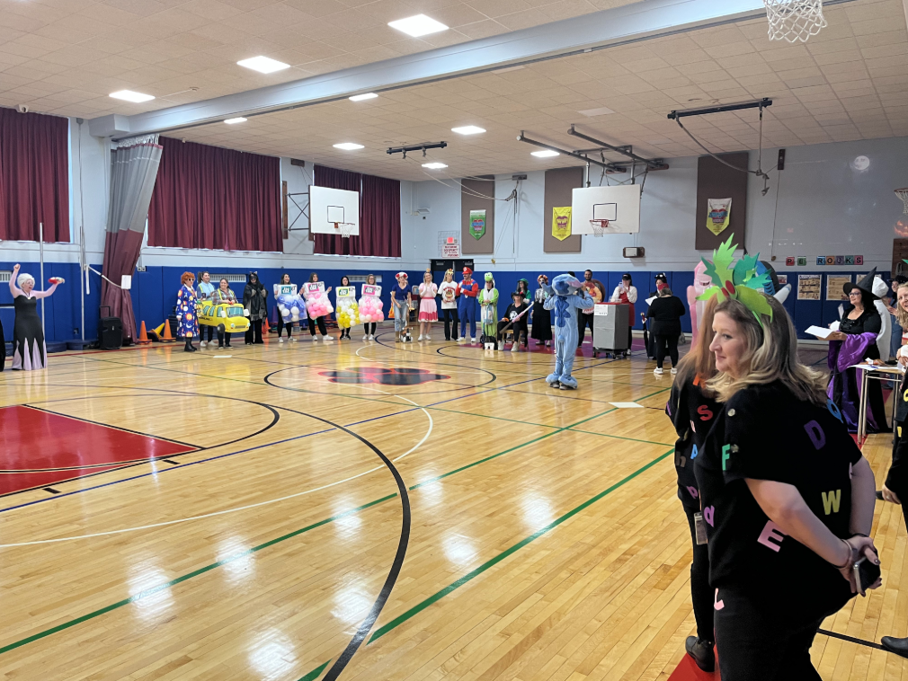 halloween staff costume contest