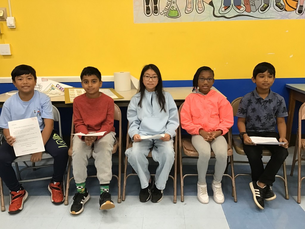 Student Council election candidates.