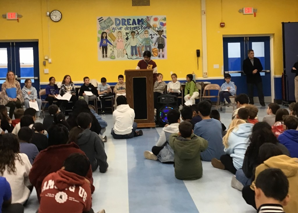 Student Council election speeches.