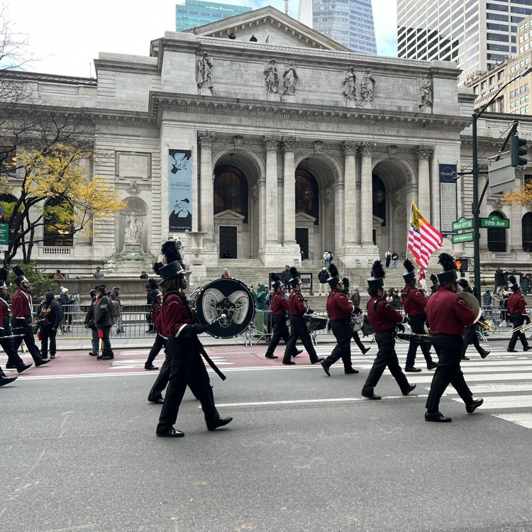 WTCHS Marching Band at Veterans Day Parade