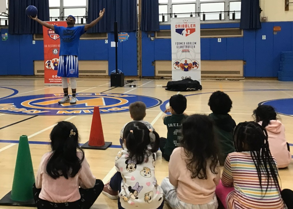 Corey the Dribbler visit McVey.