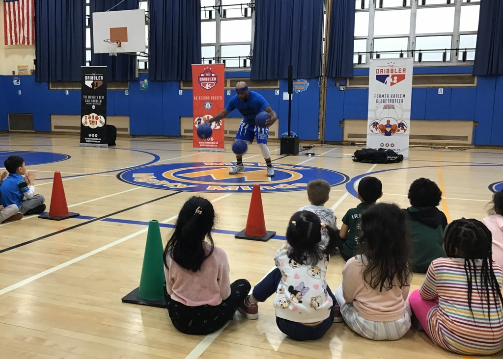Corey the Dribbler visit McVey.