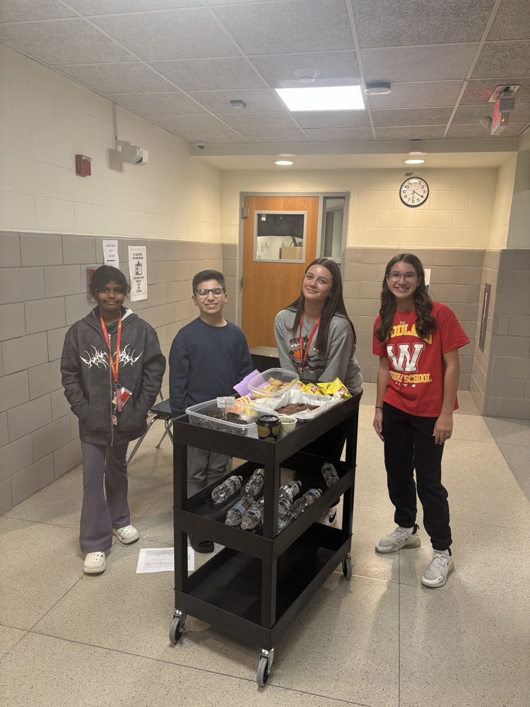 Welcome to Parent-Teacher Conference Night! Be sure to stop by the main lobby for some treats and to check out our school apparel!