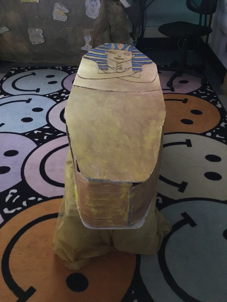 First grade at McVey learning about Egypt.