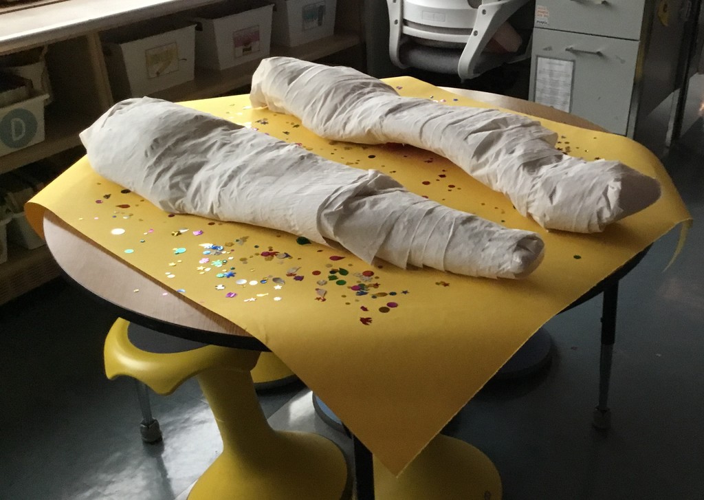 First grade at McVey learning about Egypt.