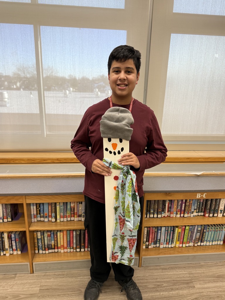 snowman painting on wood