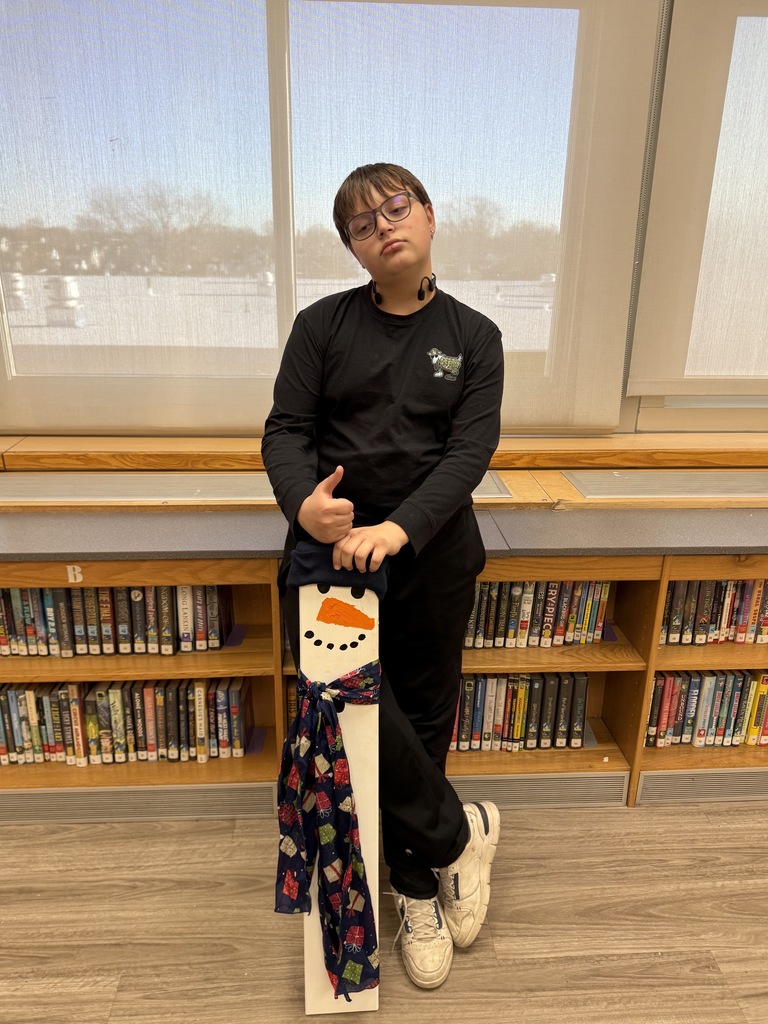 snowman painting on wood