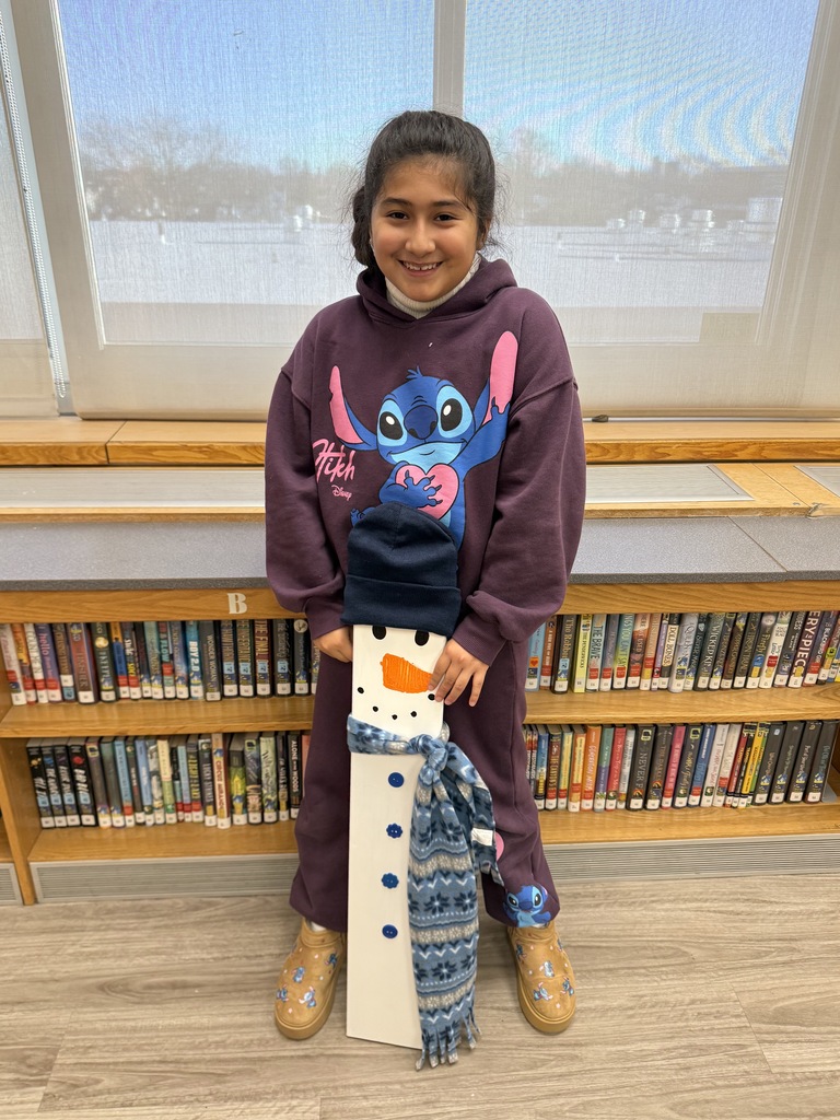 snowman painting on wood