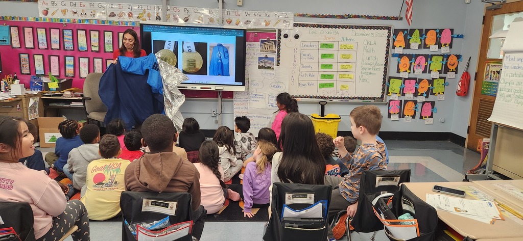 students learning about marathons