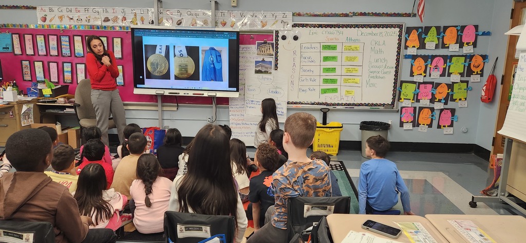 students learning about marathons