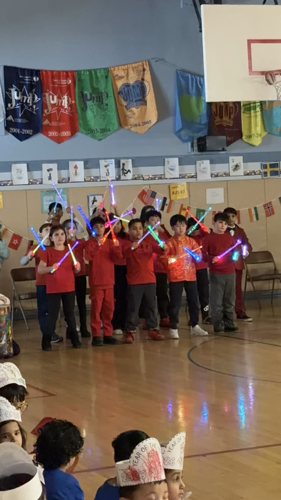 4th Graders performing to traditional Lunar New Year music!