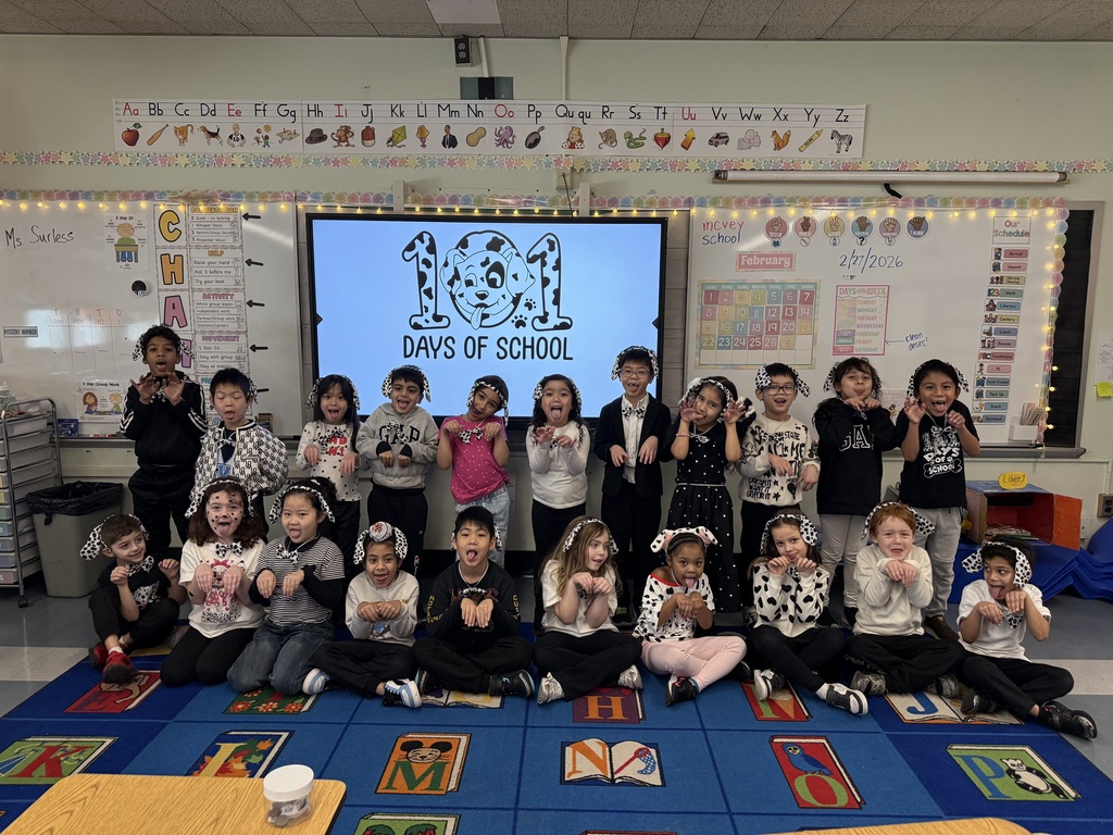 1st graders dressed as dalmations.
