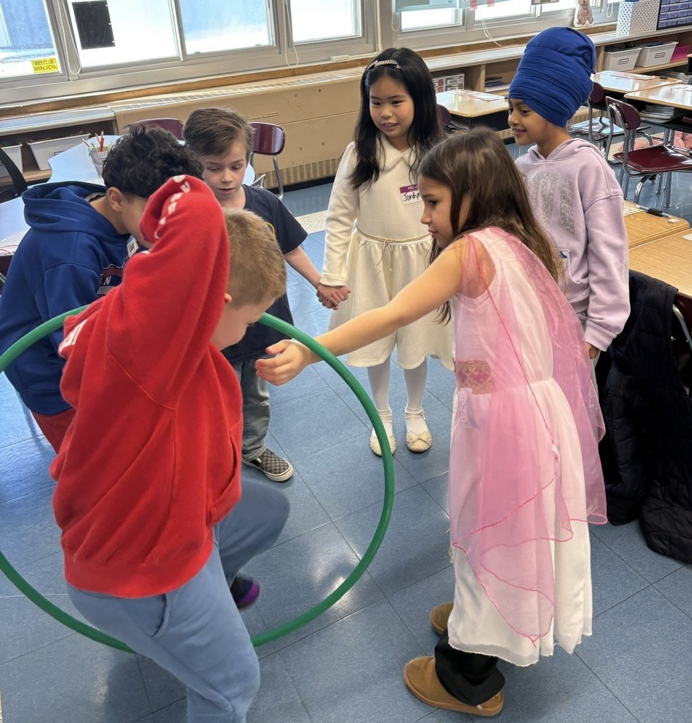 2nd grade teachers and students learning about Greek Mythology