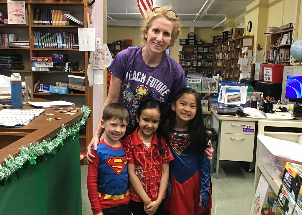 PARP Superhero Day at McVey!