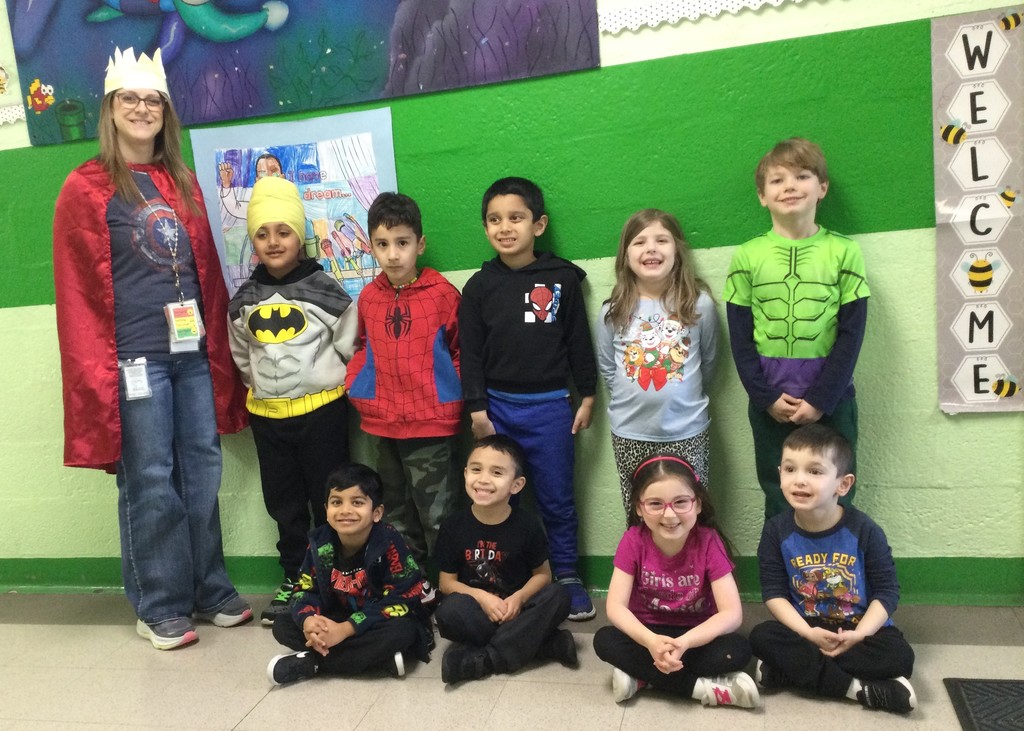 PARP Superhero Day at McVey!