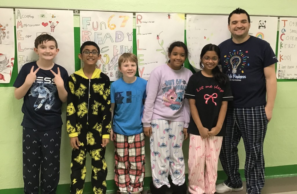 McVey’s Mighty Minds enjoyed PARP Pajama Day