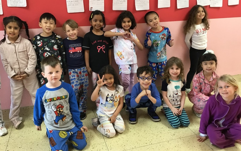 McVey’s Mighty Minds enjoyed PARP Pajama Day