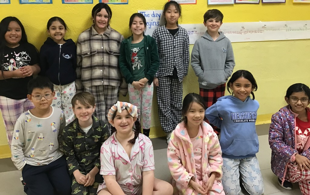 McVey’s Mighty Minds enjoyed PARP Pajama Day