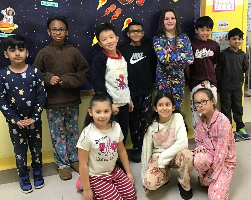 McVey’s Mighty Minds enjoyed PARP Pajama Day