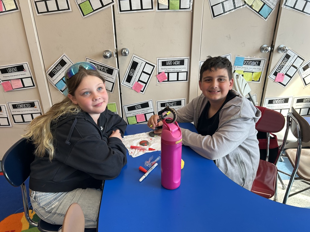 Earth Savers Club painting rocks