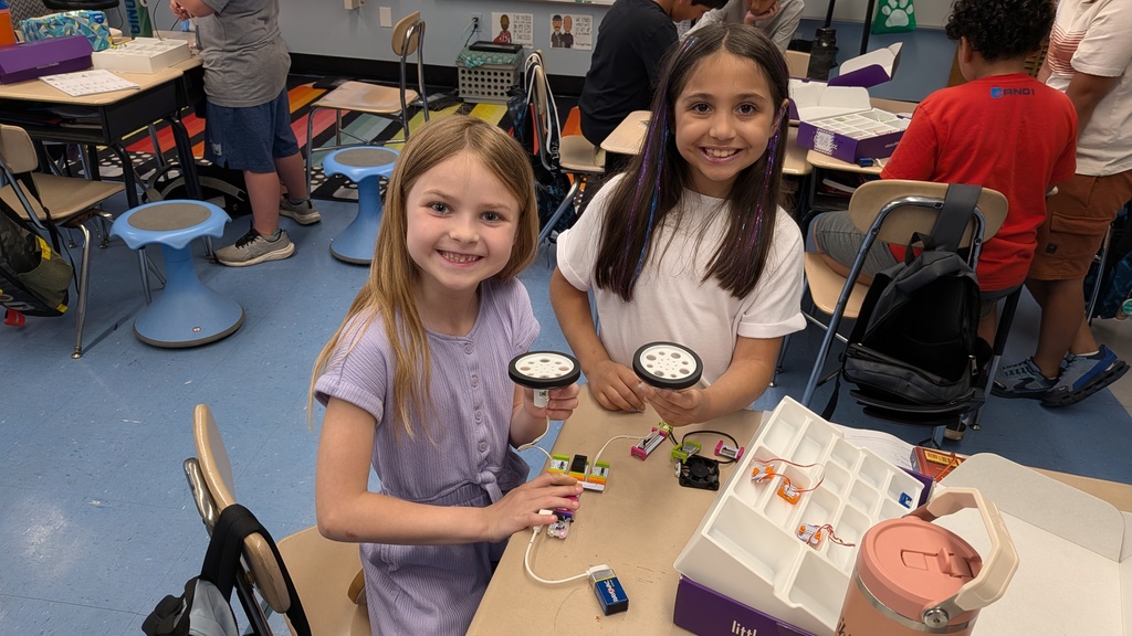 students working in stem