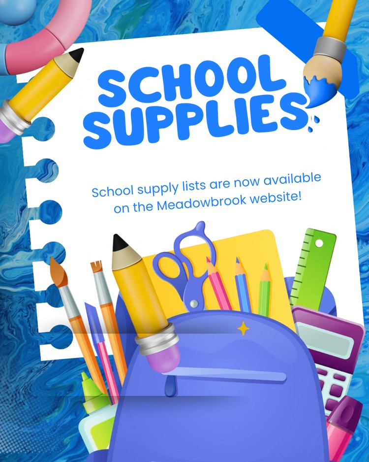 School Supply lists!