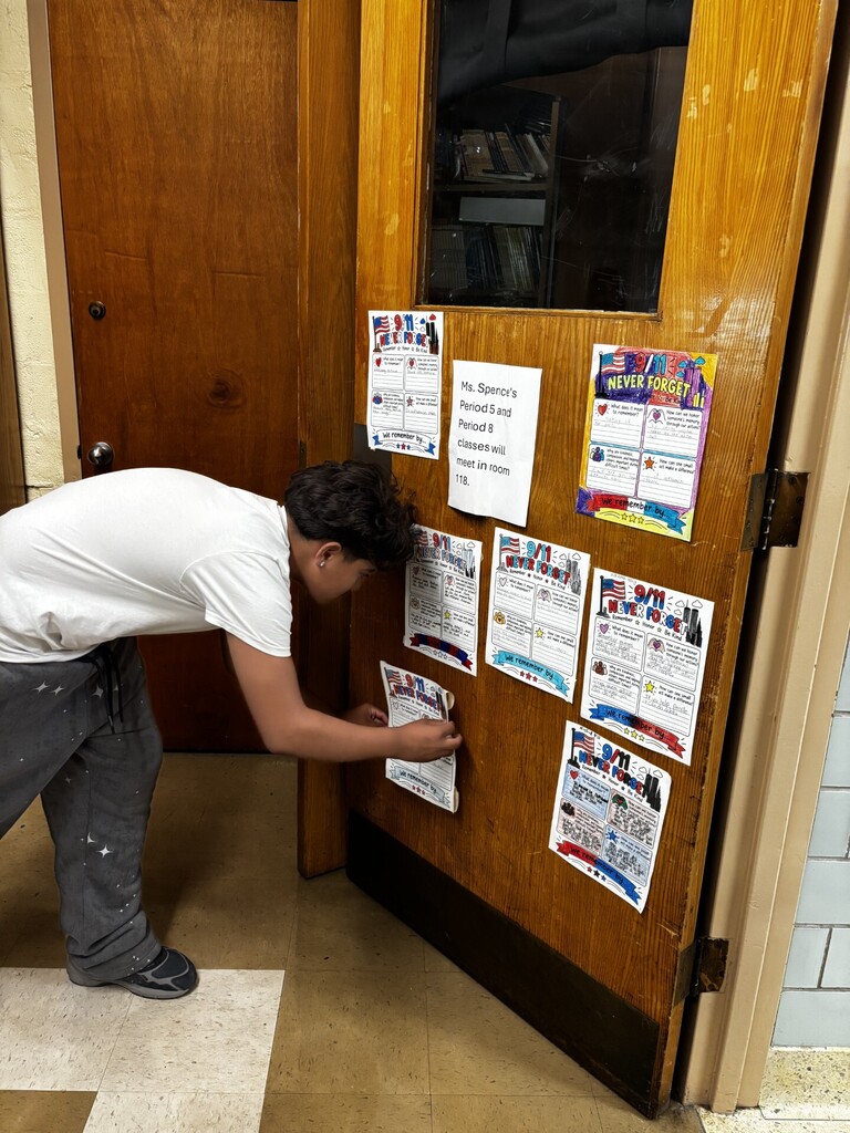 Remembrance. Unity. Hope. Our middle school students participated in meaningful activities to learn about and remember September 11th. Through reflection, discussion, and learning, students had the opportunity to understand the significance of this day and its impact on our history. As we mark 25 years, we continue to remember and learn together.