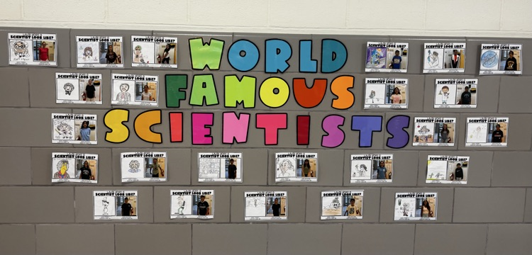 🔬Our World-Famous Scientists! 🧪 Our students shared their creativity by drawing their own vision of a scientist! From lab coats to microscopes, their imaginations were on full display.
