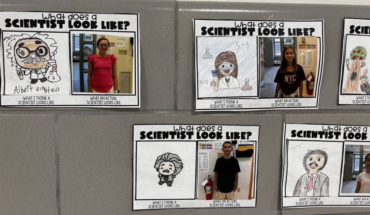 🔬Our World-Famous Scientists! 🧪 Our students shared their creativity by drawing their own vision of a scientist! From lab coats to microscopes, their imaginations were on full display.