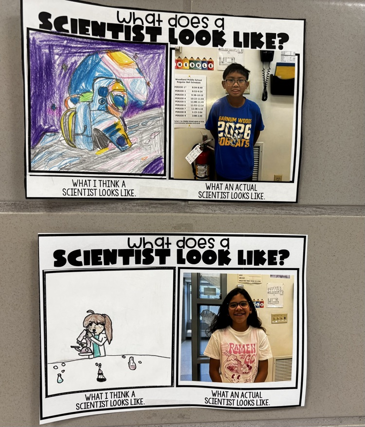 🔬Our World-Famous Scientists! 🧪 Our students shared their creativity by drawing their own vision of a scientist! From lab coats to microscopes, their imaginations were on full display.