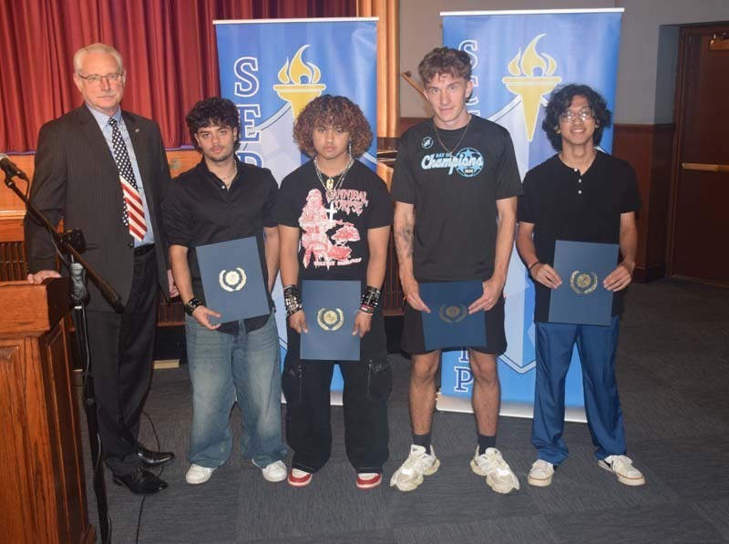 East Meadow High School hosted their annual Senior Departmental Awards and Junior Awards Ceremony, to honor students for their exceptional achievements. 