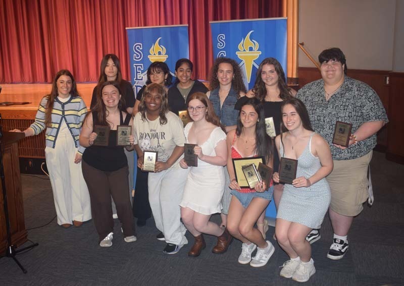 East Meadow High School hosted their annual Senior Departmental Awards and Junior Awards Ceremony, to honor students for their exceptional achievements. 