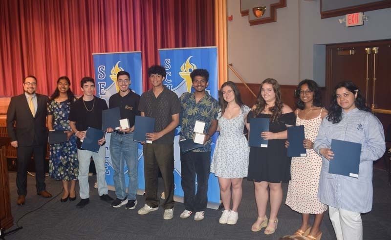 East Meadow High School hosted their annual Senior Departmental Awards and Junior Awards Ceremony, to honor students for their exceptional achievements. 