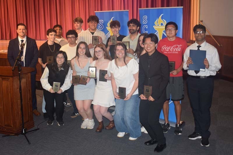 East Meadow High School hosted their annual Senior Departmental Awards and Junior Awards Ceremony, to honor students for their exceptional achievements. 