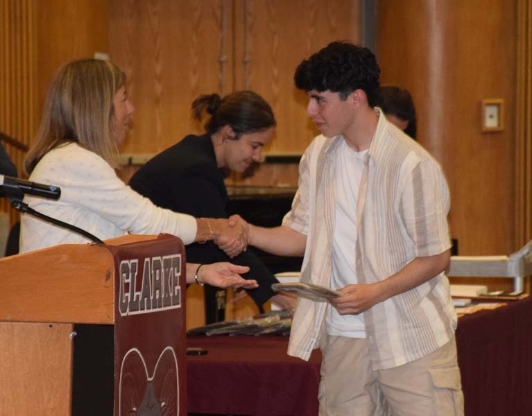  On May 19, W.T. Clarke High School hosted their annual Senior Awards Ceremony in the school’s auditorium.