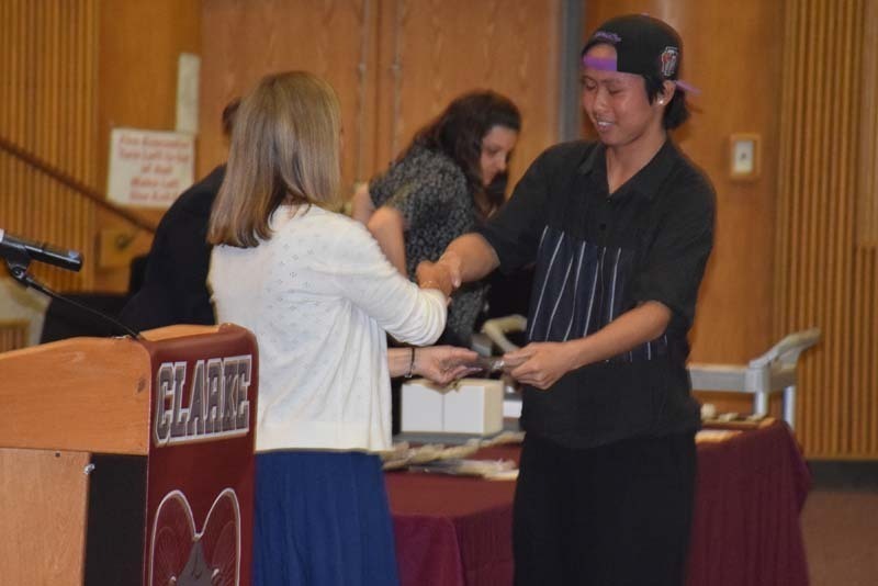  On May 19, W.T. Clarke High School hosted their annual Senior Awards Ceremony in the school’s auditorium.