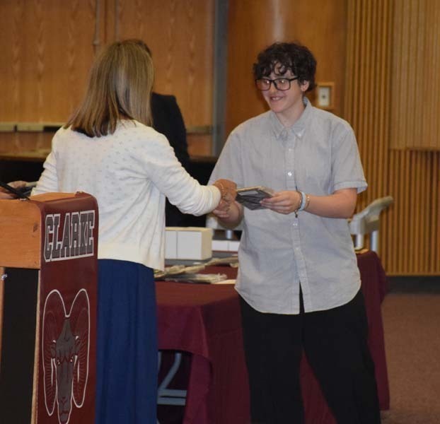  On May 19, W.T. Clarke High School hosted their annual Senior Awards Ceremony in the school’s auditorium.