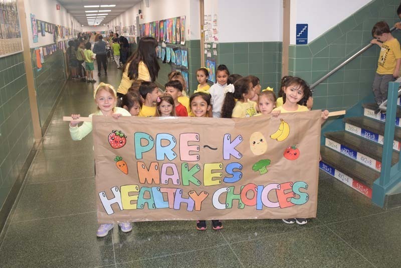 Parkway Elementary School in East Meadow concluded Mental Health Awareness Month with their annual Wellness Walk.