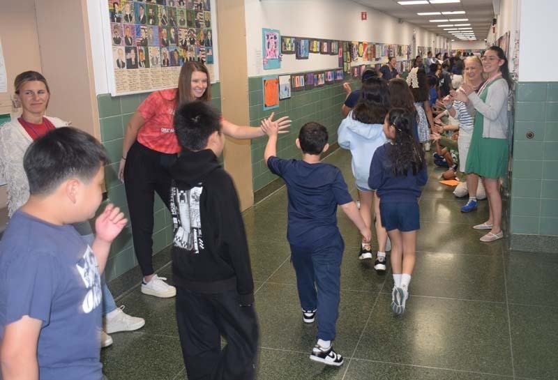 Parkway Elementary School in East Meadow concluded Mental Health Awareness Month with their annual Wellness Walk.